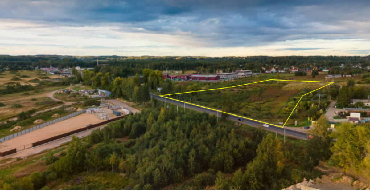 Земельный участок в  Разметелево 1.2Га