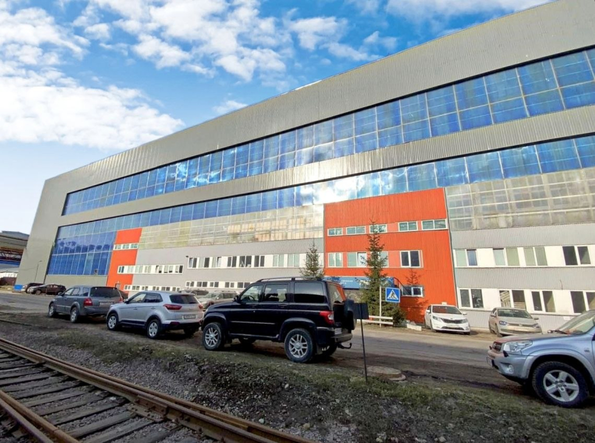 на территории Ижорские заводы