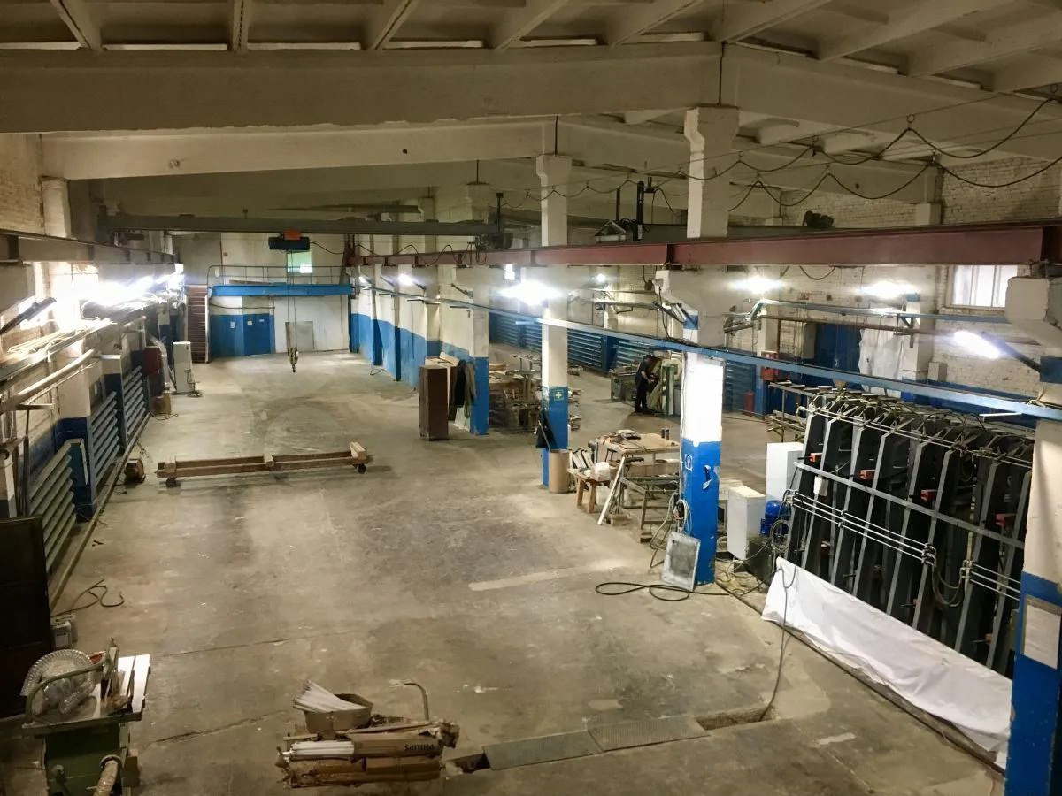 Производственный цех на Петергофском шоссе