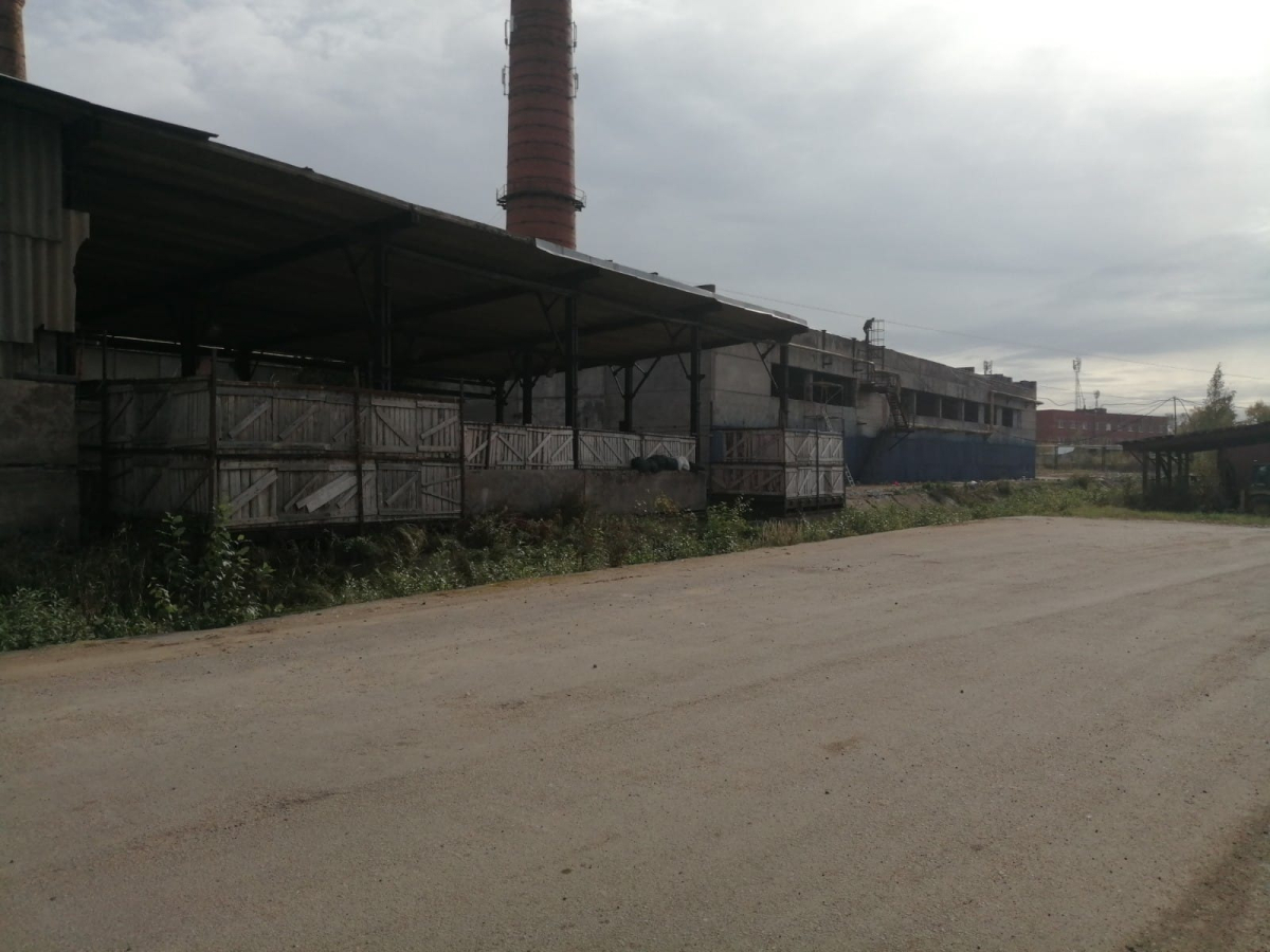 Склад открытого хранения в Колпино