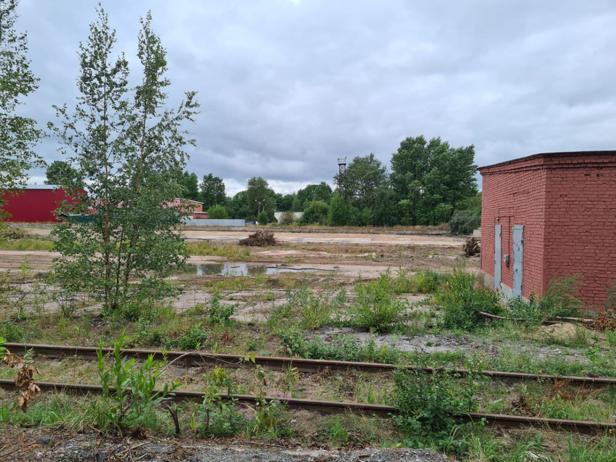 Склад открытого хранения в Колпино