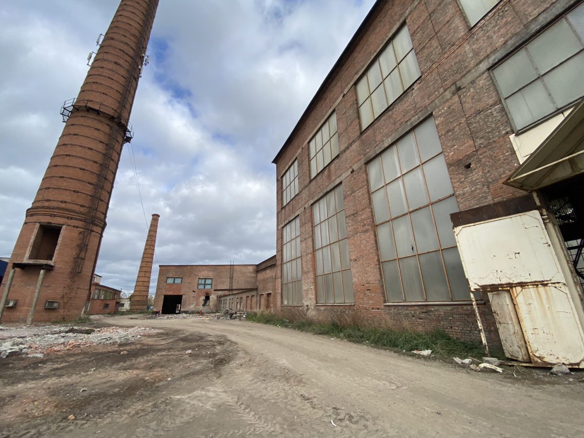 Склад открытого хранения в Колпино