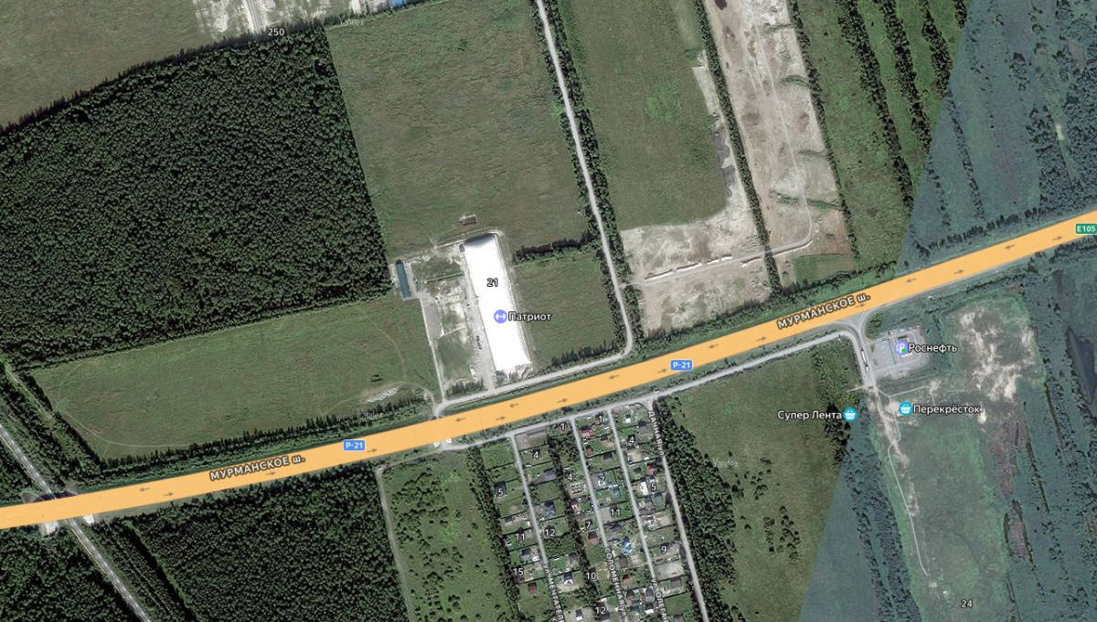 на Мурманском шоссе