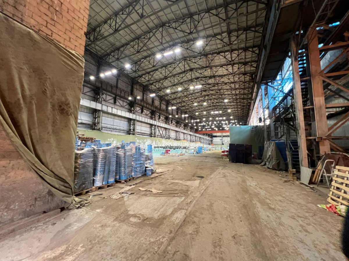 на территории Ижорские заводы