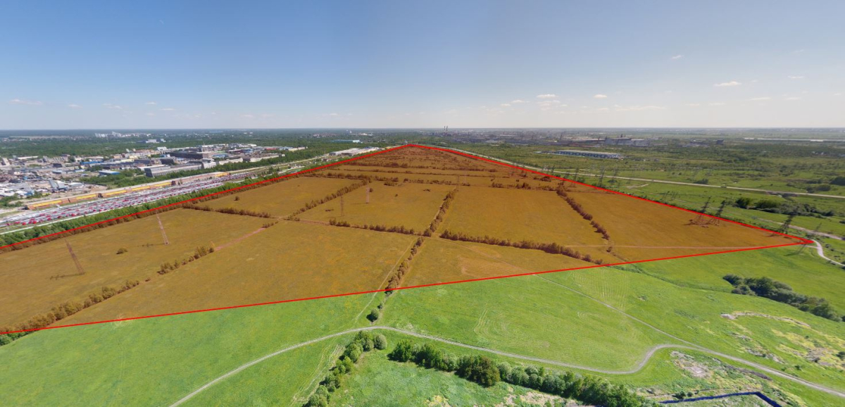 Массив промназначения на Усть-Ижорском шоссе