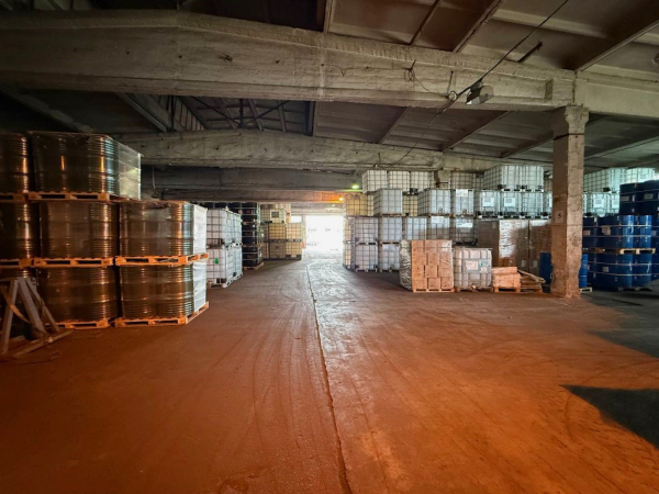 Склад открытого хранения на Турухтанных островах