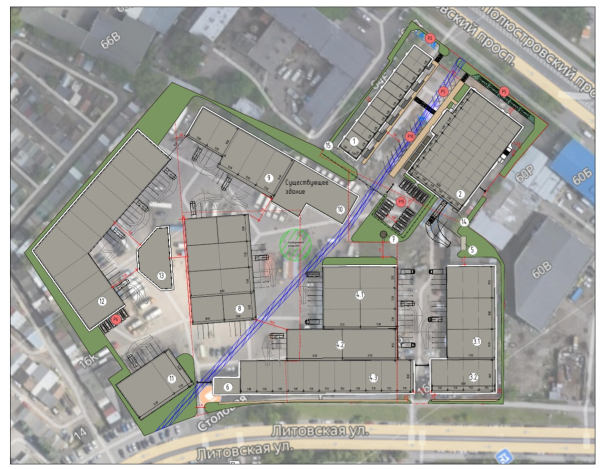 на Литовской