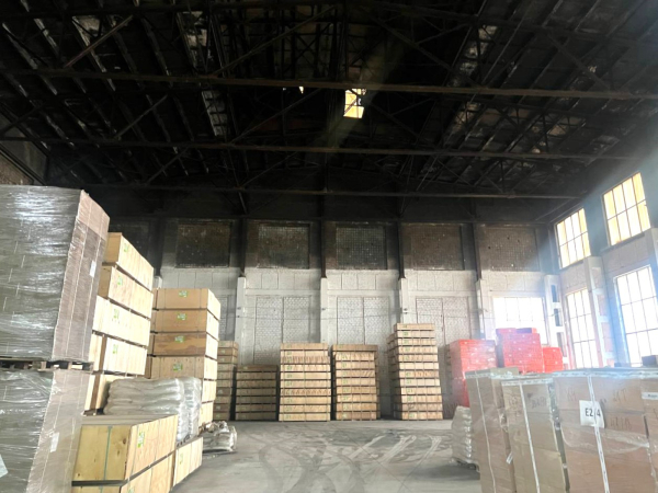 Склад открытого хранения в Колпино